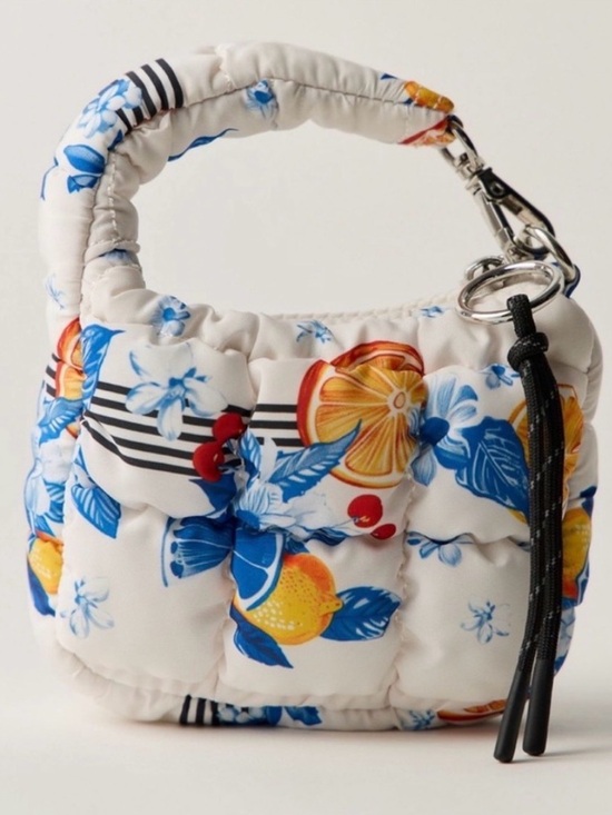 FP Movement by Free People Handbags - FP MOVEMENT by FREE PEOPLE PRINTED MICRO POUCH in TANGERINE DREAM